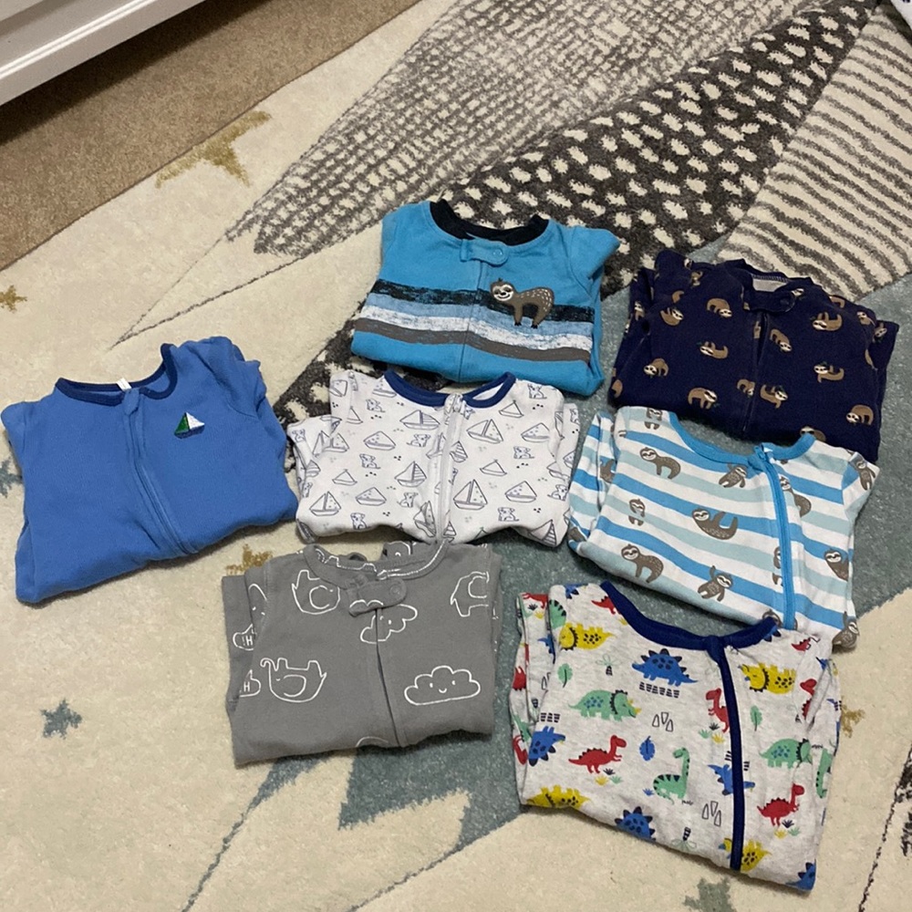 (7) Sleep & Play Pajamas